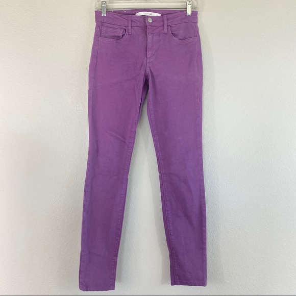 Joe’s Jeans Colored Skinny Jean Purple Passion 26 - Picture 2 of 9